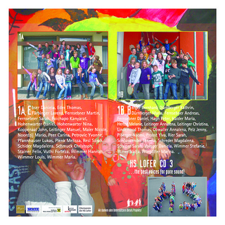 Hauptschule Lofer, Best CD: CD Cover 2012