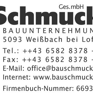 Bauunternehmung Schmuck, Logo 2008 01