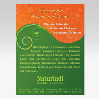 Naturladl, Flyer 2010.