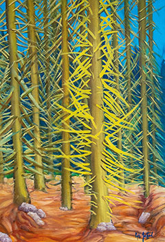 Kunstobjekt Berg-Wald-Weg III