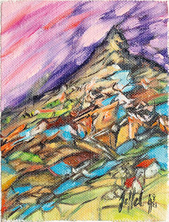Kunstobjekt Miniatur Bild III. 4