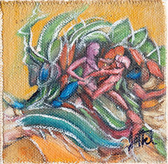 Kunstobjekt Miniatur Bild II. 3