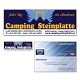 Grafik, Layout und Design: Camping Steinplatte, Aufkleber und Gutschein 2012.