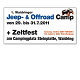 Grafik, Layout und Design: JeepCamp Festival, Transparent 2011.